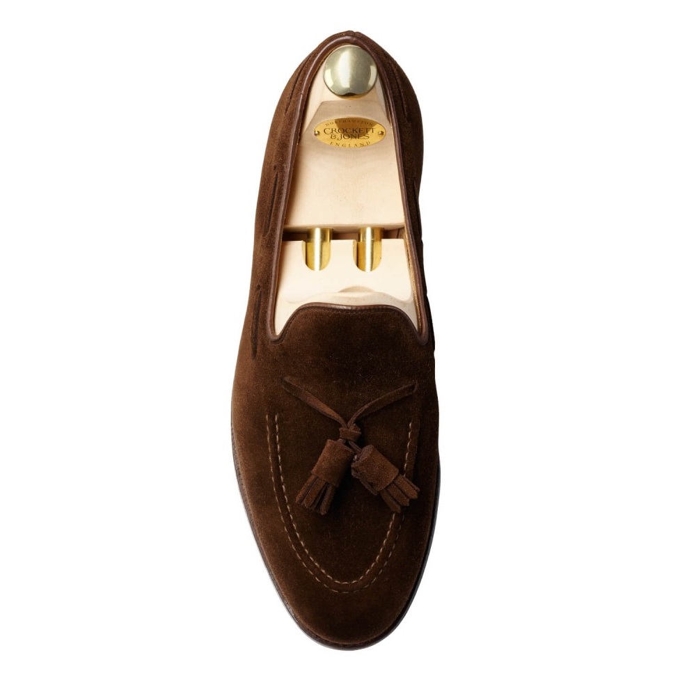 CROCKTT & JONES CAVENDISH DARK BROWN SUEDE - Bild 2