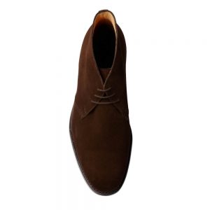 CROCKTT & JONES CHILTERN DARK BROWN SUEDE