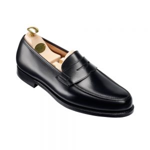 CROCKTT & JONES GRANTHAM 2 BLACK CALF