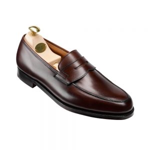 CROCKTT & JONES GRANTHAM 2 DARK BROWN CALF