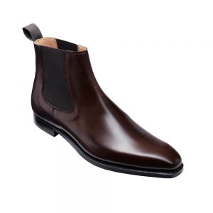 CROCKTT & JONES LINGFIELD DARK BROWN CALF