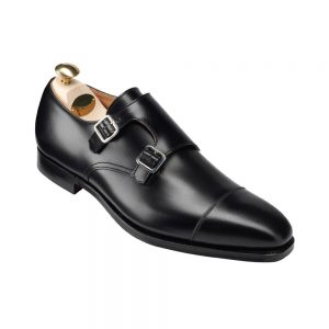 CROCKTT & JONES LOWNDES BLACK CALF