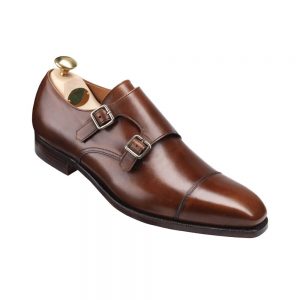 CROCKTT & JONES LOWNDES DARK BROWN CALF