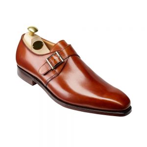 CROCKTT & JONES MONKTON CHESTNUT CALF