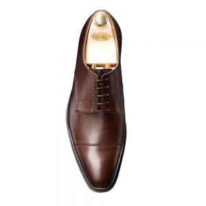 CROCKTT & JONES NORWICH DARK BROWN CALF