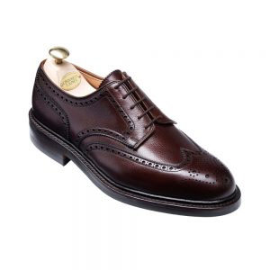 CROCKTT & JONES PEMBROKE DARK BROWN GRAIN