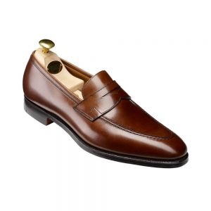 CROCKTT & JONES SYDNEY DARK BROWN CALF