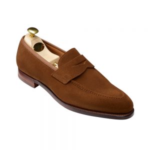 CROCKTT & JONES SYDNEY SNUFF SUEDE