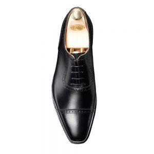 CROCKTT & JONES WESTBOURNE BLACK CALF