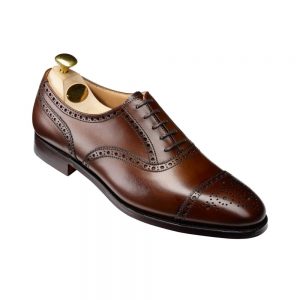 CROCKTT & JONES WESTFILD DARK BROWN CALF