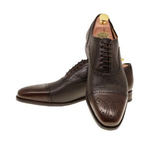 LARSSONSSKOR 30035 DARKBROWN CALF,GRAIN