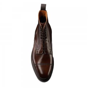 CROCKTT & JONES HARLECH DARK BROWN CORDOVAN