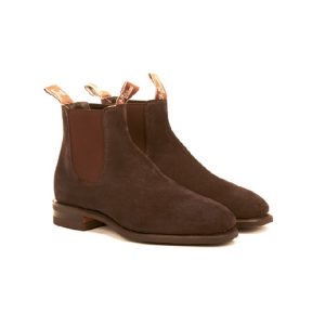 R.M.WILLIAMS BLAXLAND G SUEDE CHOCOLATE