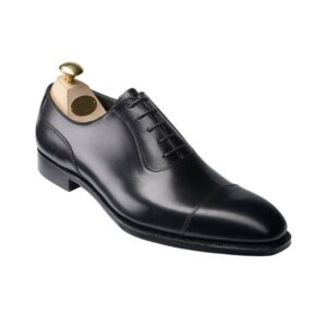 CROCKTT & JONES EGERTON BLACK CALF