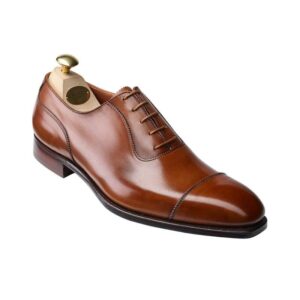 CROCKTT & JONES EGERTON TAN ANTIQUE CALF