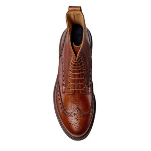 CROCKTT & JONES GRACE 2 TAN SCOTCH GRAIN