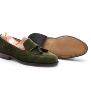 LOAKE 1880 LINCOLN GREEN SUEDE