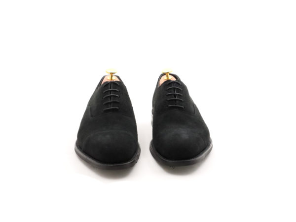 Loake -1880-wesley black Suede