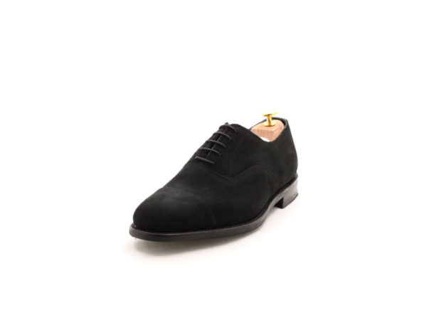 Loake -1880-wesley black Suede