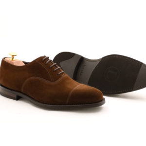 LOAKE 1880 WESLEY DARK BROWN SUEDE