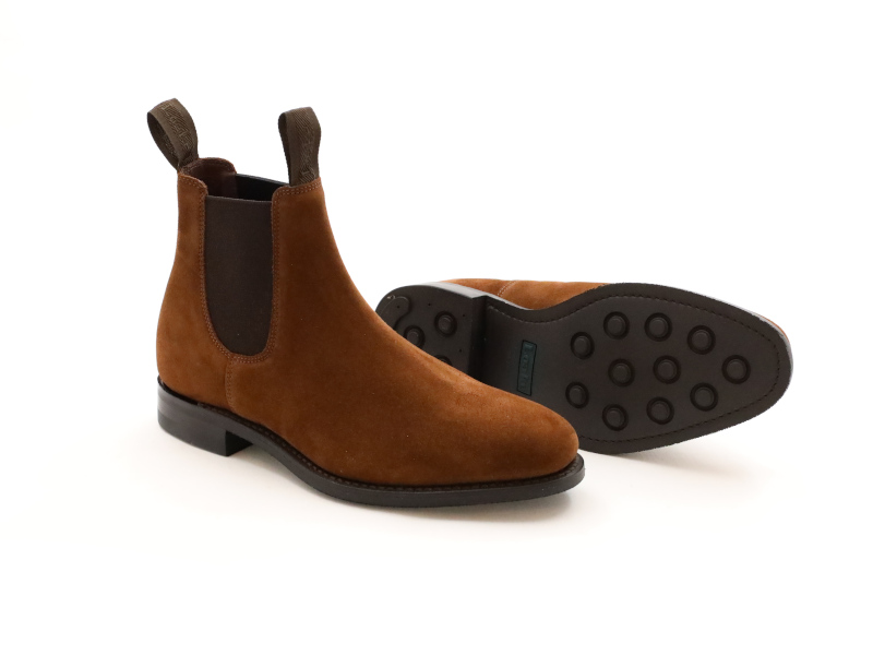 LOAKE 1880 CHATTERLEY BROWN SUEDE LARSSONSSKOMAKERI