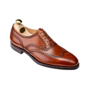 CROCKTT & JONES WESTGATE 2 TAN BURNISHED CALF