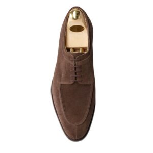 CROCKTT & JONES HARDWICK DARK BROWN SUEDE