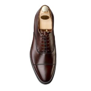 CROCKTT & JONES CONNAUGHT II DARK BROWN CALF City sole