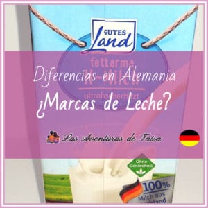 Leche en Alemania - Marcas de Leche Alemanas - Milch