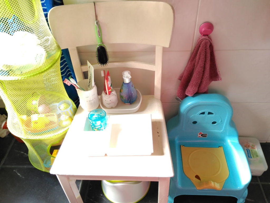 Lavabo adaptado para niños inspiración Montessori