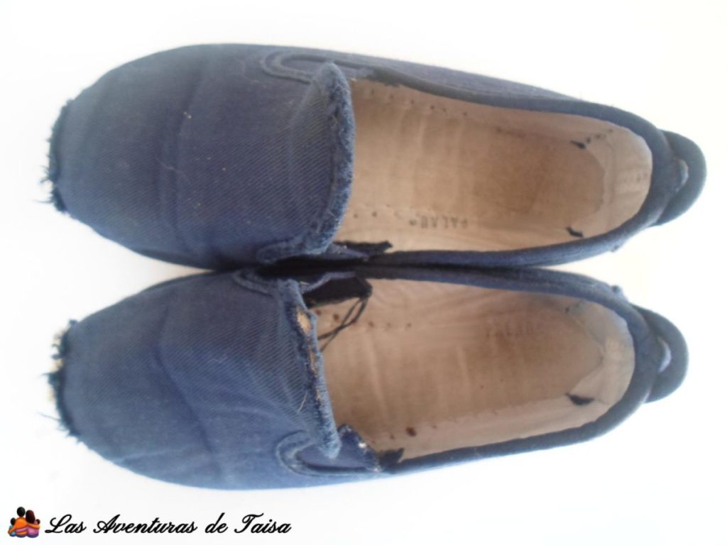 Zapatillas - Hausschuhe- Cómo marcar ropa de niños sin planchar ni pegatinas