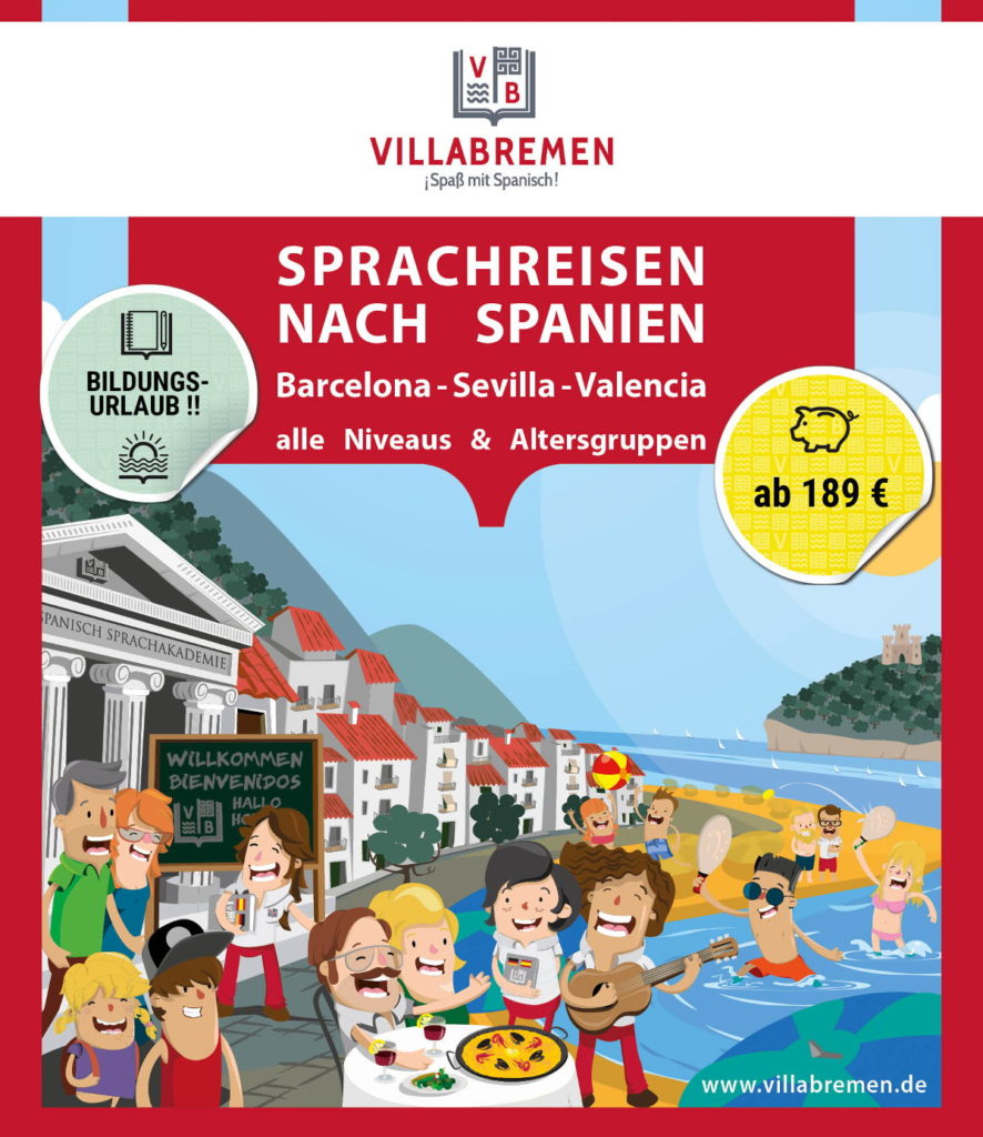 Villabremen Spanischkurse in Spanien mit Bildungsurlaub