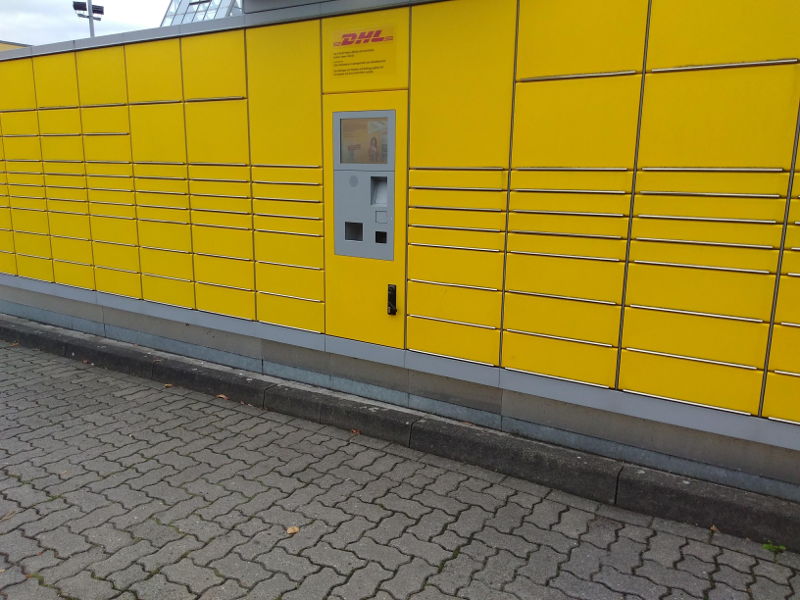 Packstation de DHL en Alemania