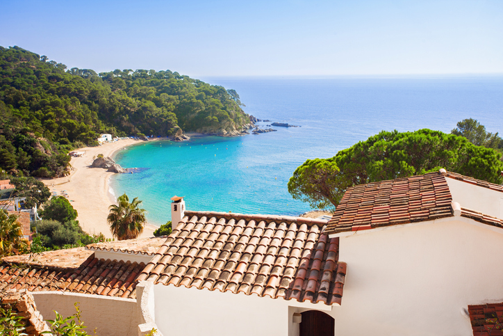 Mediterranean coast, Costa Brava, Spain