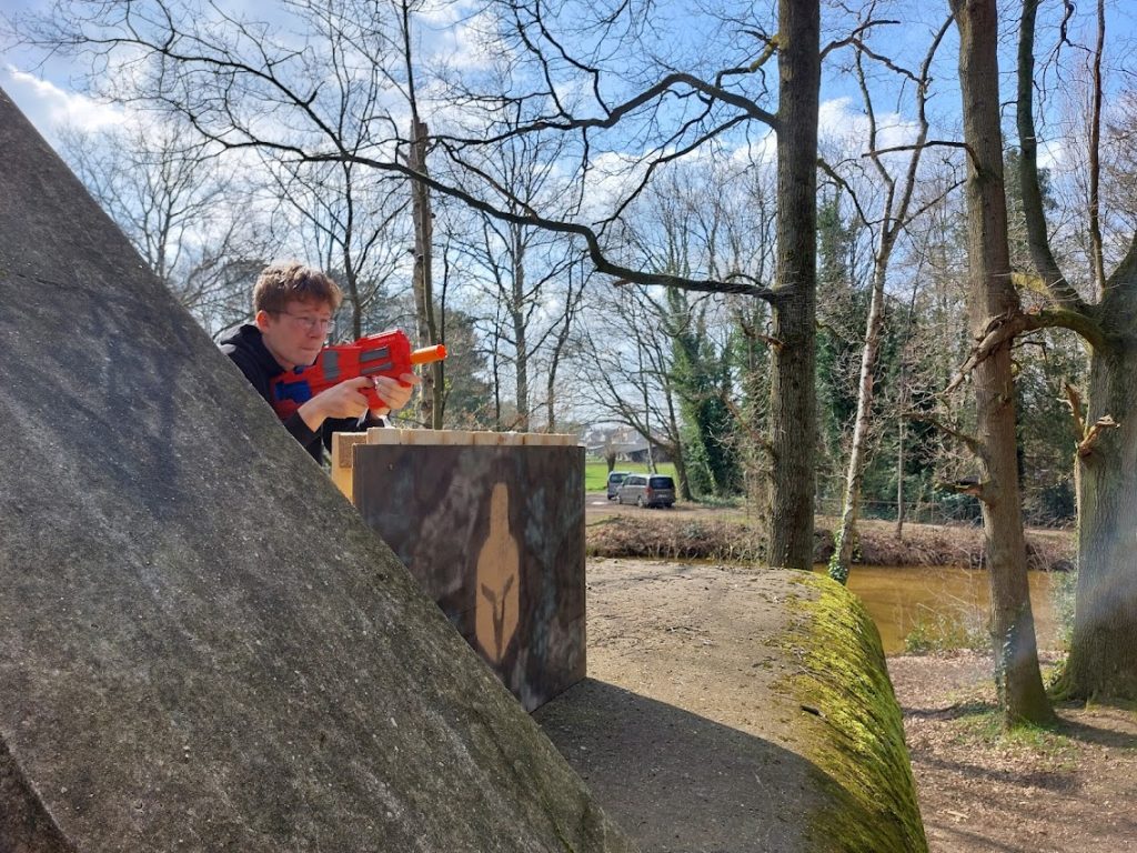 Informatie 4 Schieten met een WaterBlaster waterpistool
