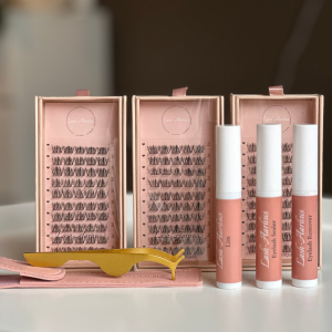 Shine cluster lashes all in 1 pakke