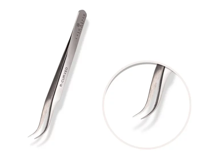 R Curved Pinzette