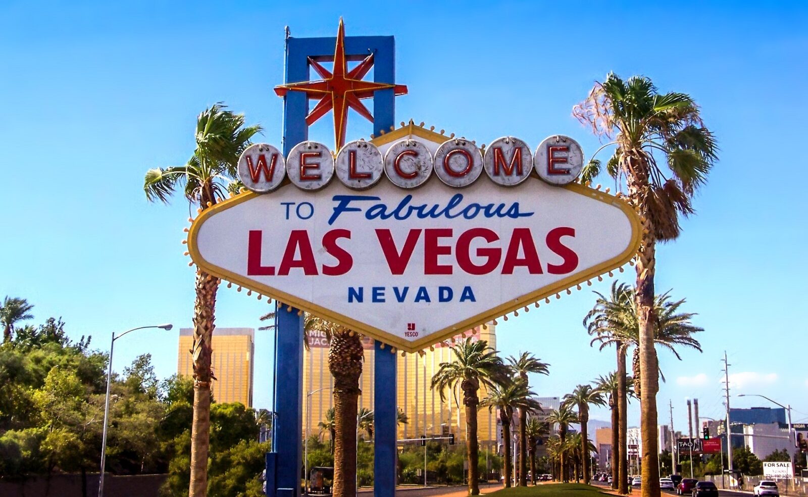 Las Vegas-skylt