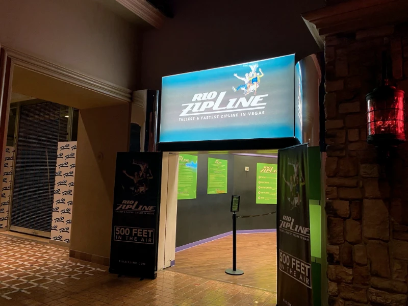 Rio Zipline ticket office