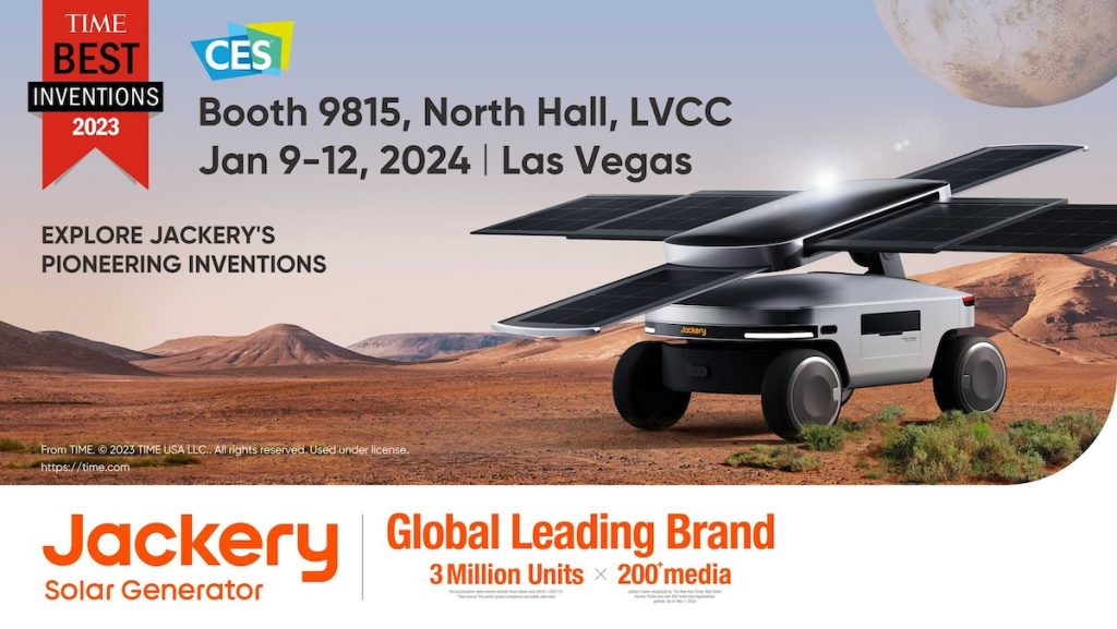 Pioneering Innovations at CES 2024: Solar Generator Mars Bot and Rooftop Tent Solar Generator