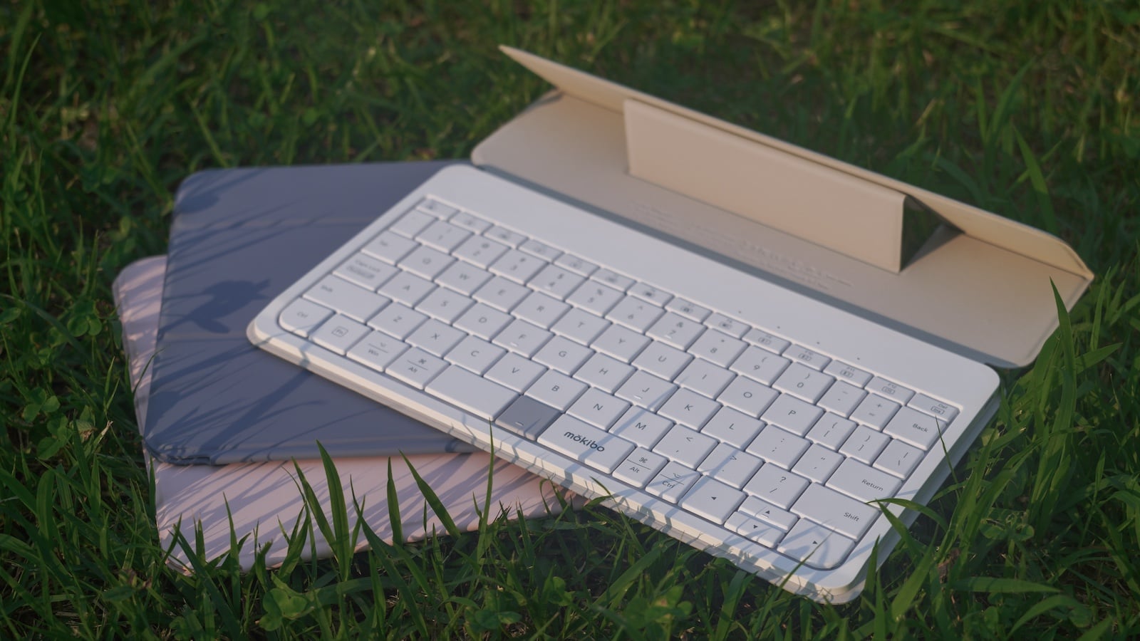 Mokibo's Fusion Keyboard 2.0 combines a keyboard, touchpad, case, and kickstand into one device. 