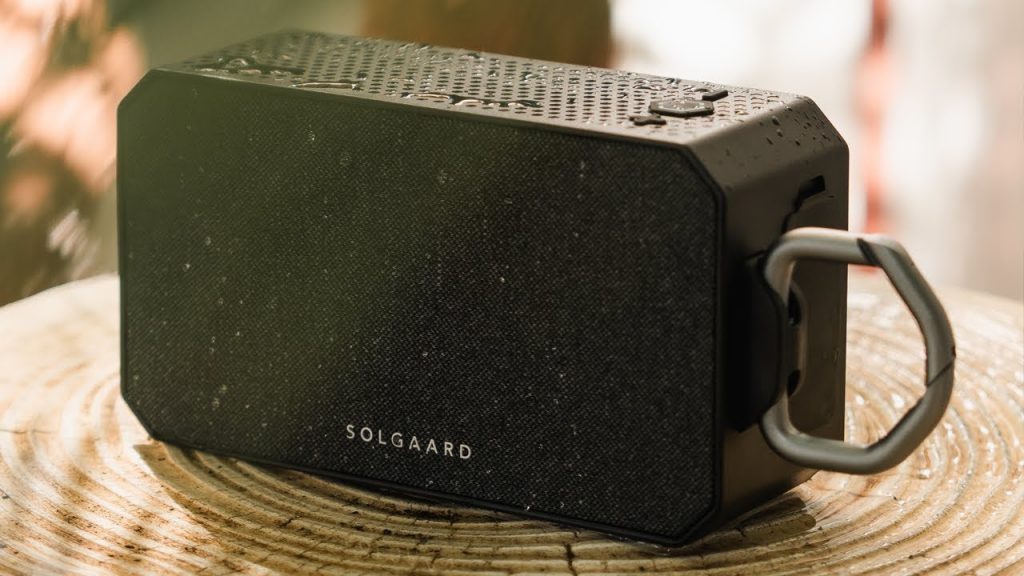 For the audiophiles, the Solgaard Solar Boom Box is a must-have. 