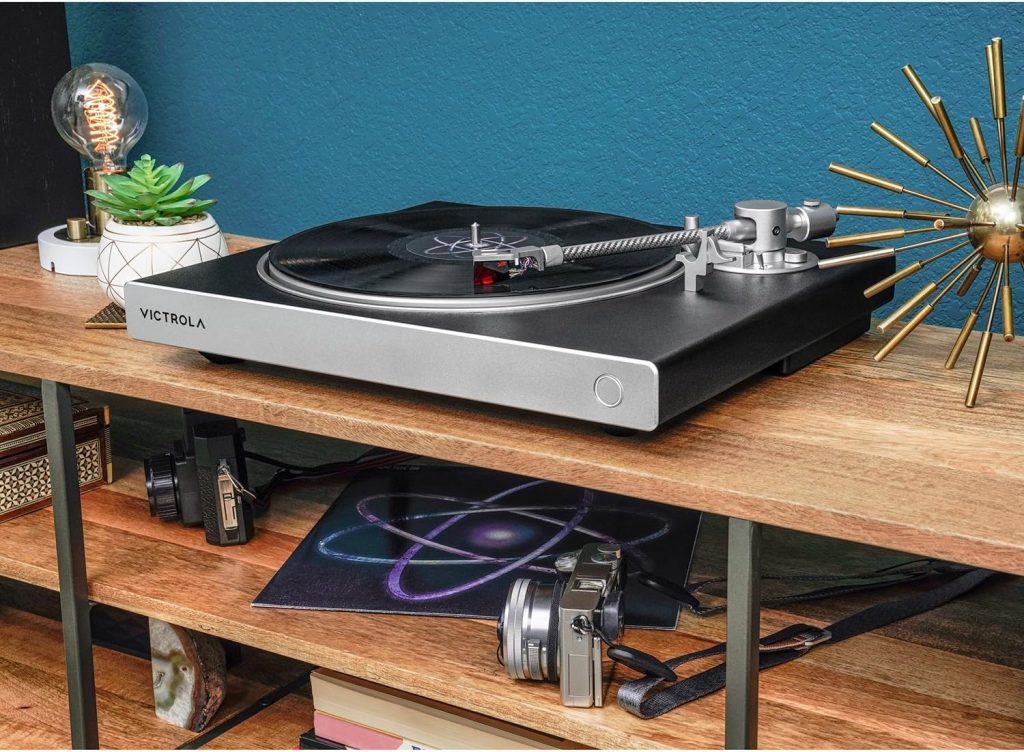 If you’re excited about streaming your vinyl records wirelessly, the Victrola Stream Sapphire might be the turntable for you, especially if you have Sonos speakers. 