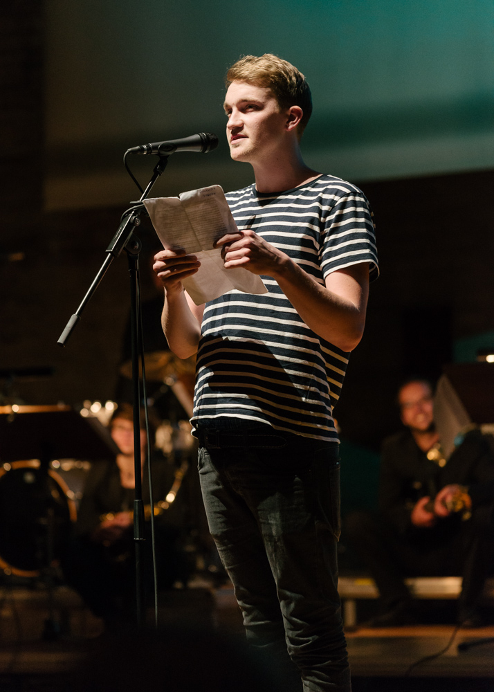 Poetry Slamer Indiana Jonas ist der Gewinner des Abends