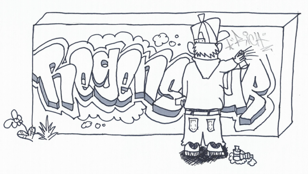 Ich spraye, also bin ich