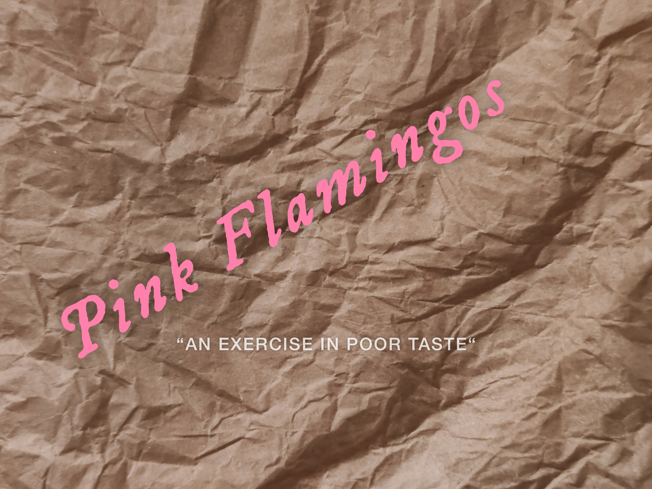 »Filth is my life!« – Das anarchische Frühwerk des John Waters