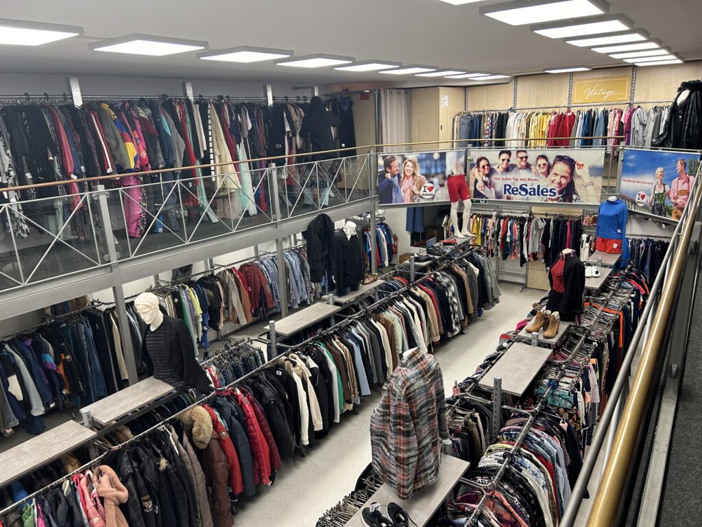 Lass uns Secondhand shoppen! 