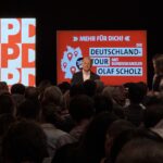 Olaf Scholz im Dialog mit Bürger:innen in Regensburg