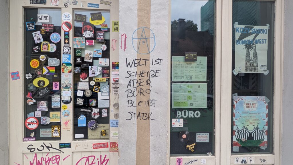 Antifaschistischer Barabend mit Kneipenquiz im Büro