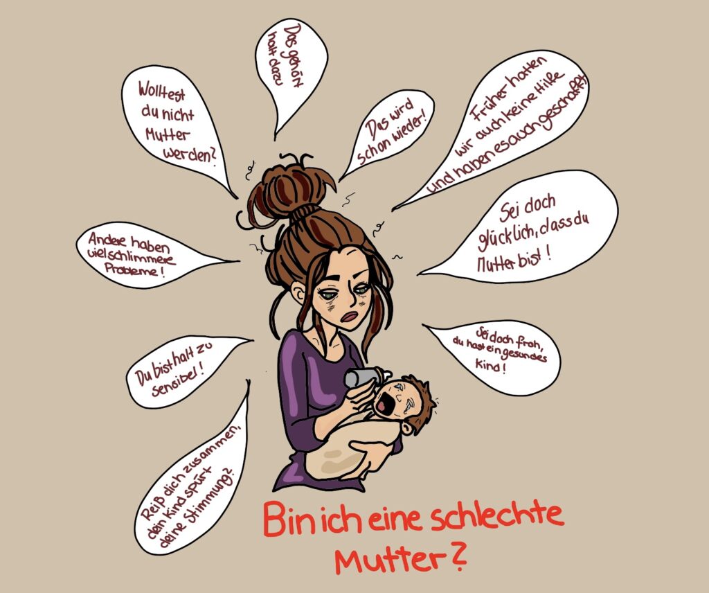 Postpartale Depression – Wenn das Mutterglück von Angst und Schuldgefühlen überschattet wird